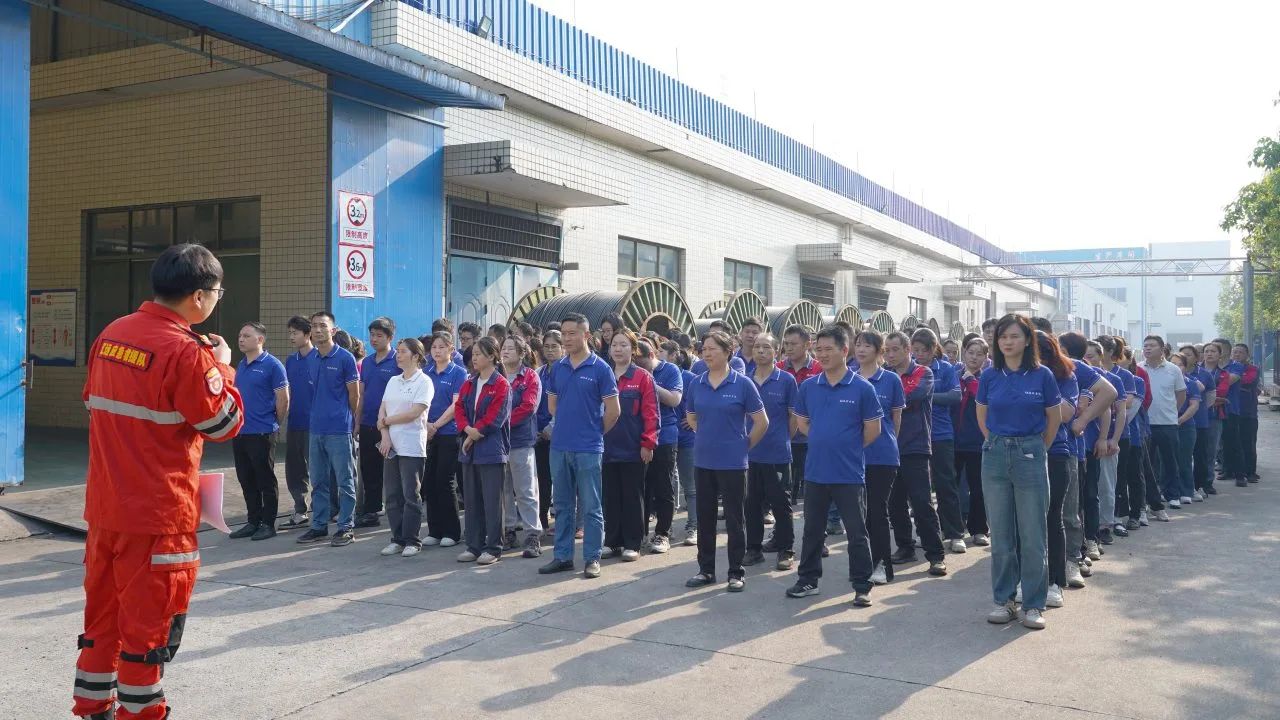 2025年湘聯電纜消防綜合演習順利舉行！